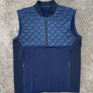Greyson Men's Navy Quilted Vest